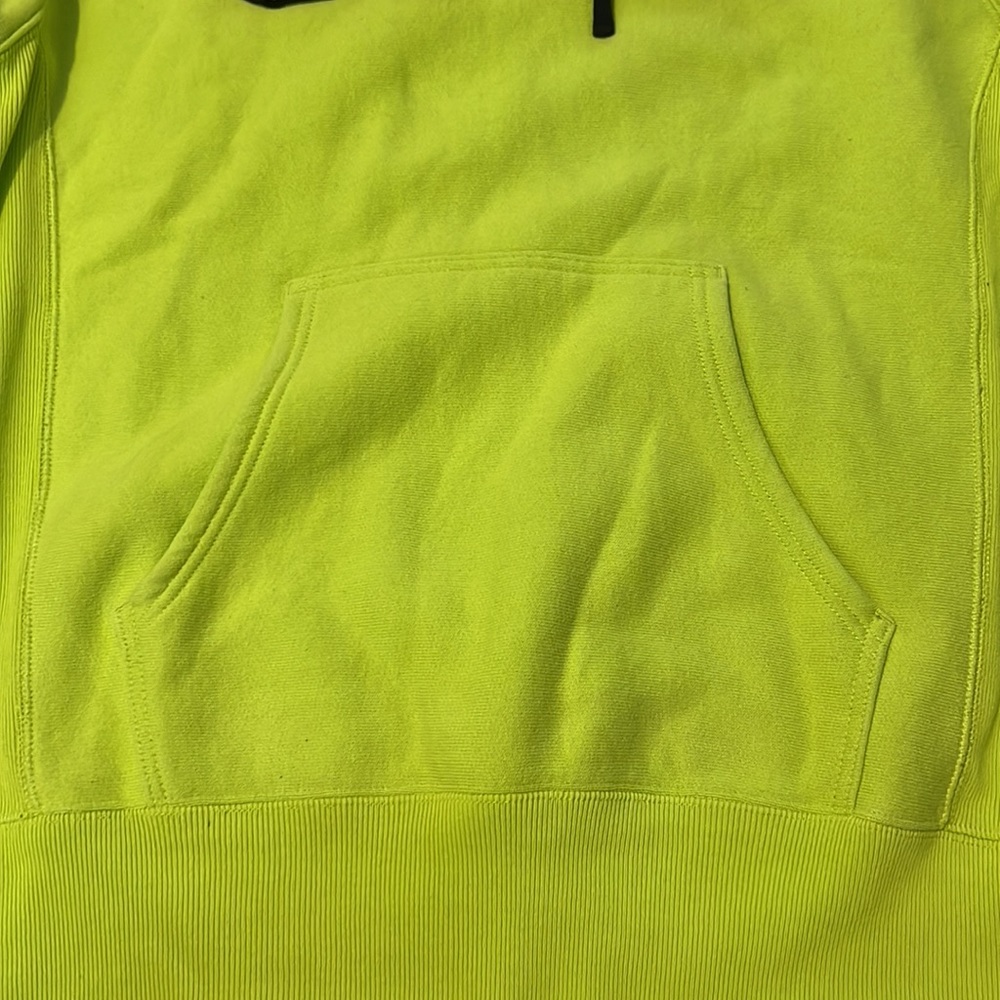 Champion Reverse Weave Hoodie, mens L, limited edition high vis - Picture 5 of 9